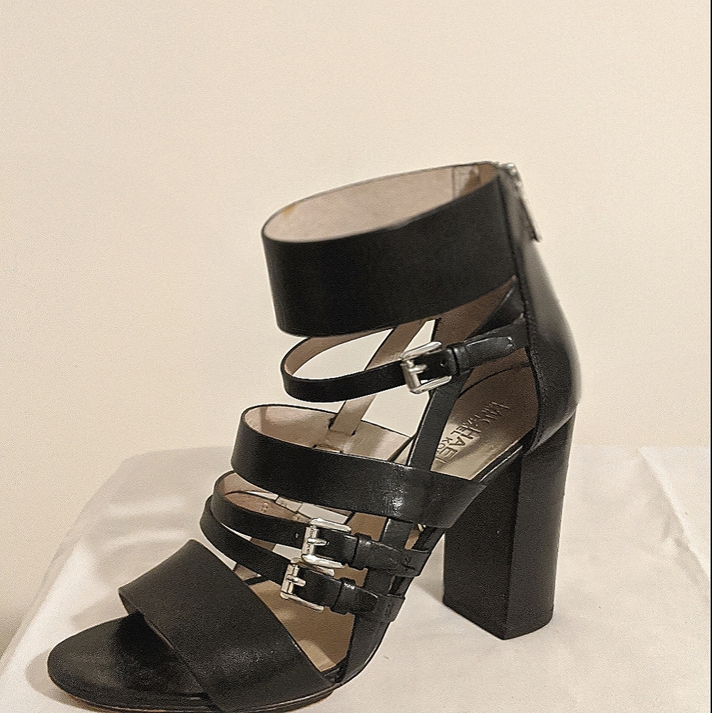 Michael Kors heeled sandals in Black